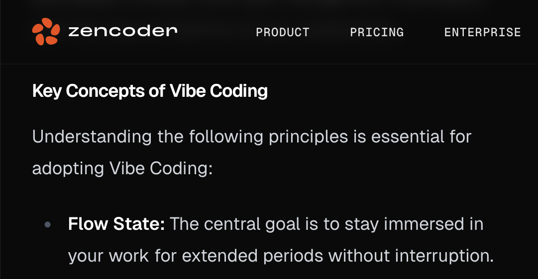 Zencoder telling you that you just gotta’ stay locked in!